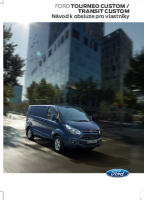 Ford Transit Custom 2014 - Navod-k-obsluze-CZ 